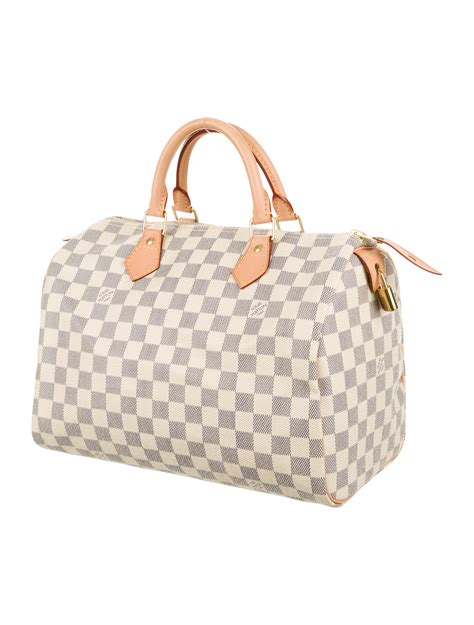 louis vuitton speedy damier azur prezzo|speedy 30 with shoulder strap.